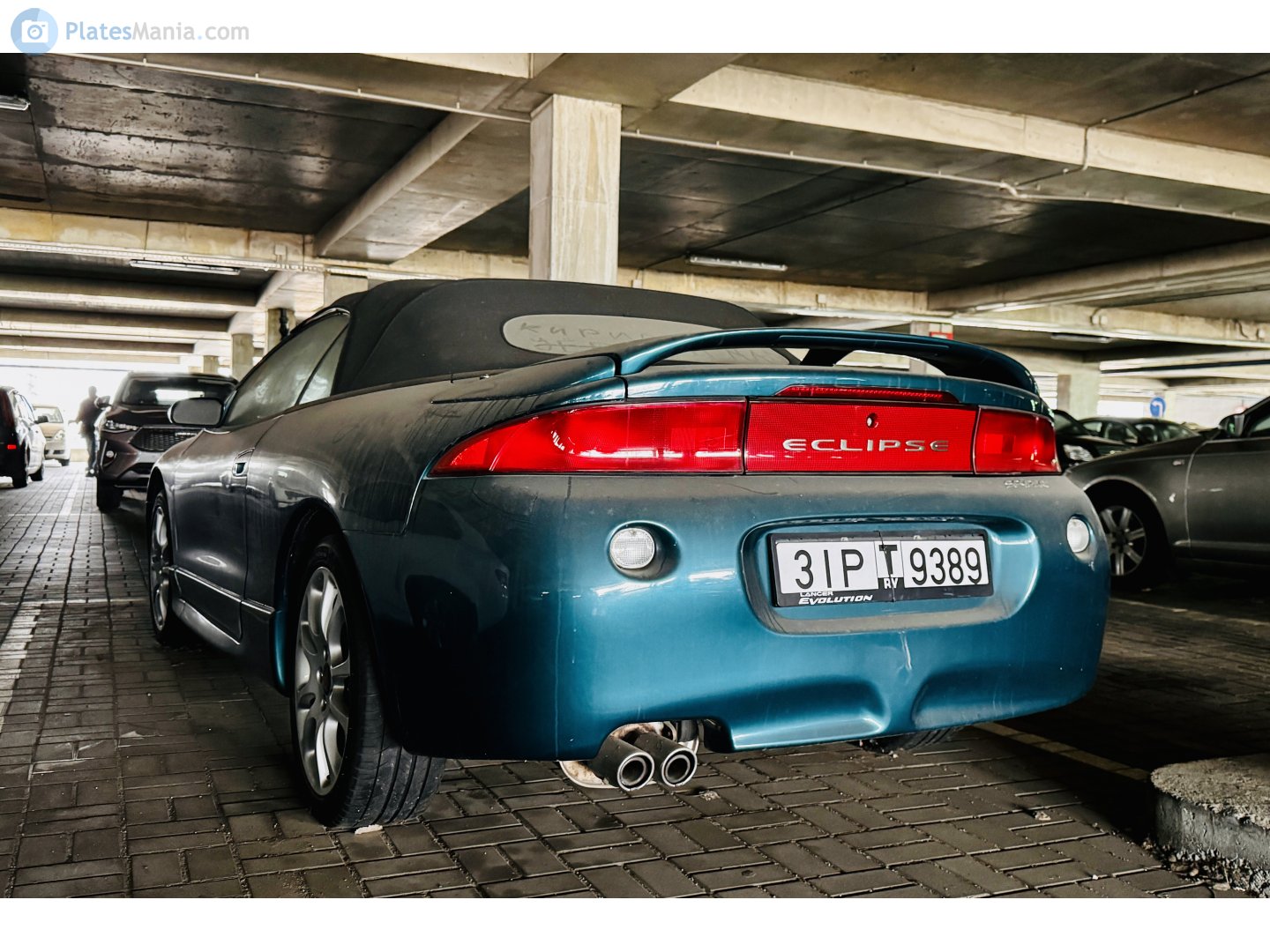 3IP T 9389, Mitsubishi Eclipse 2nd gen Spyder (D31A/D32A/D33A/D38A/D39A), 1996–1999