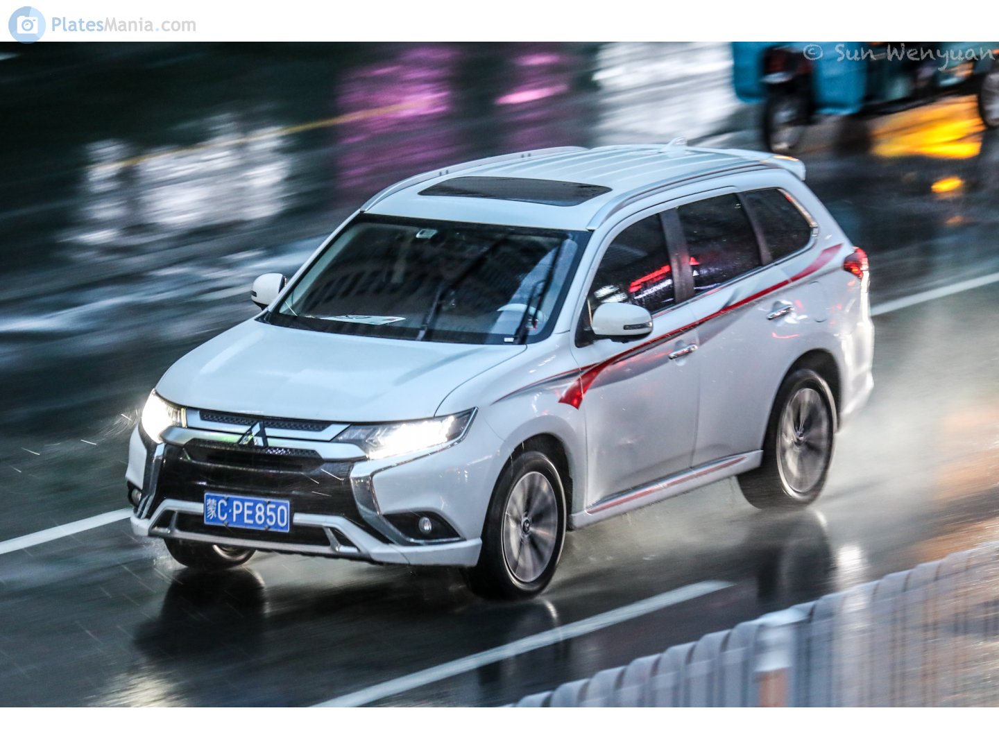 蒙C·PE850, Mitsubishi Outlander 3rd gen (GF/GG/ZJ/ZK/ZL), facelift, 2015–2023