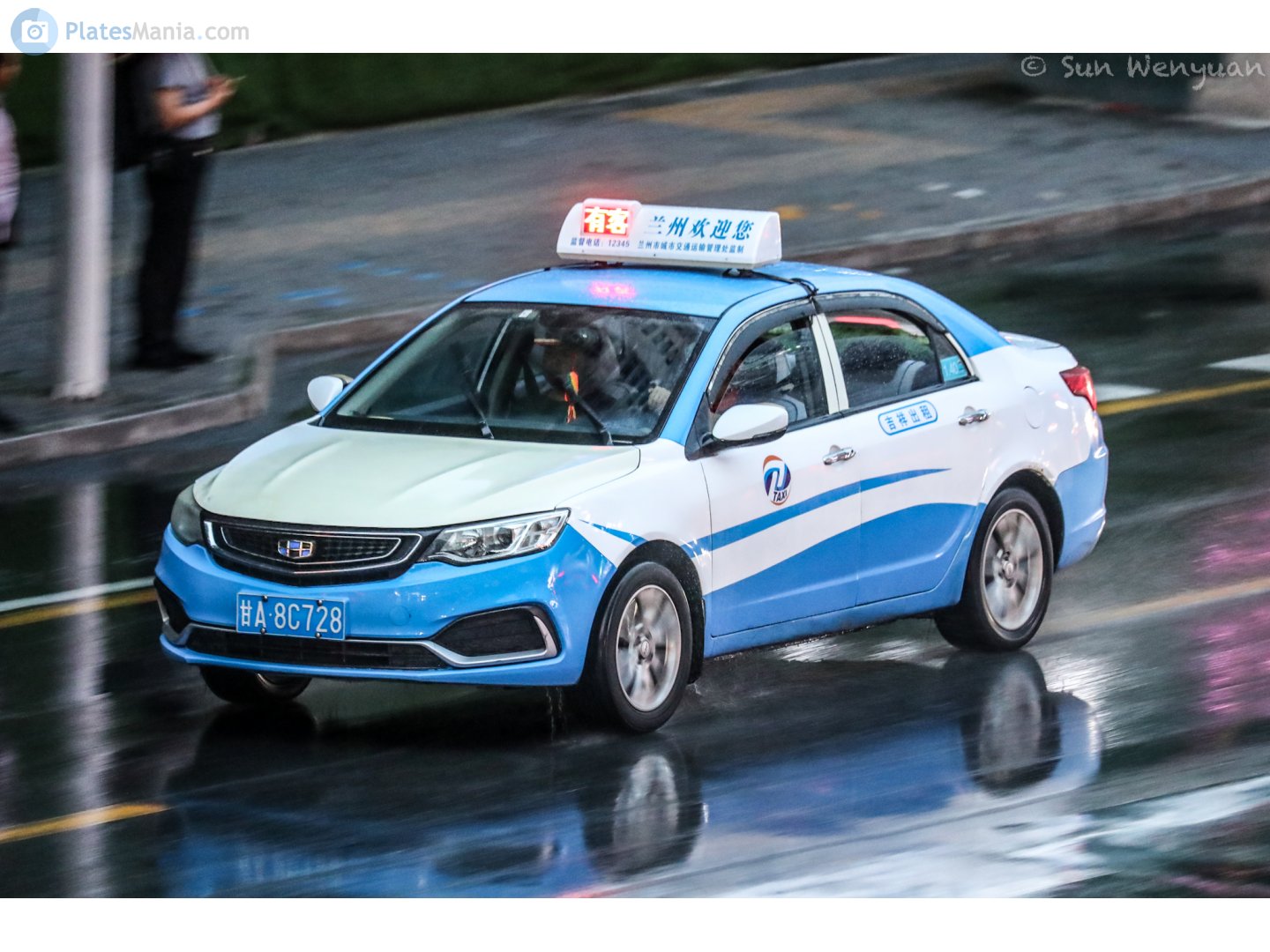 甘A·8C728, Geely Vision (Yuanjing) 3rd gen (GC7; CN-market), 2017–2020