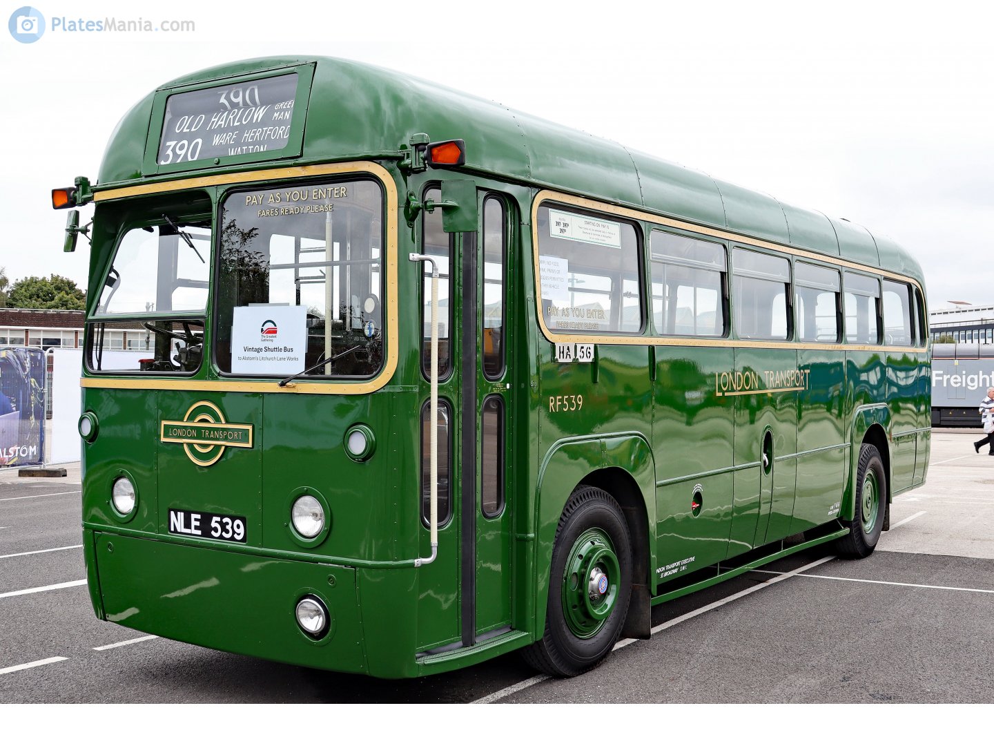 NLE539, AEC Regal Regal IV, 1949-1960