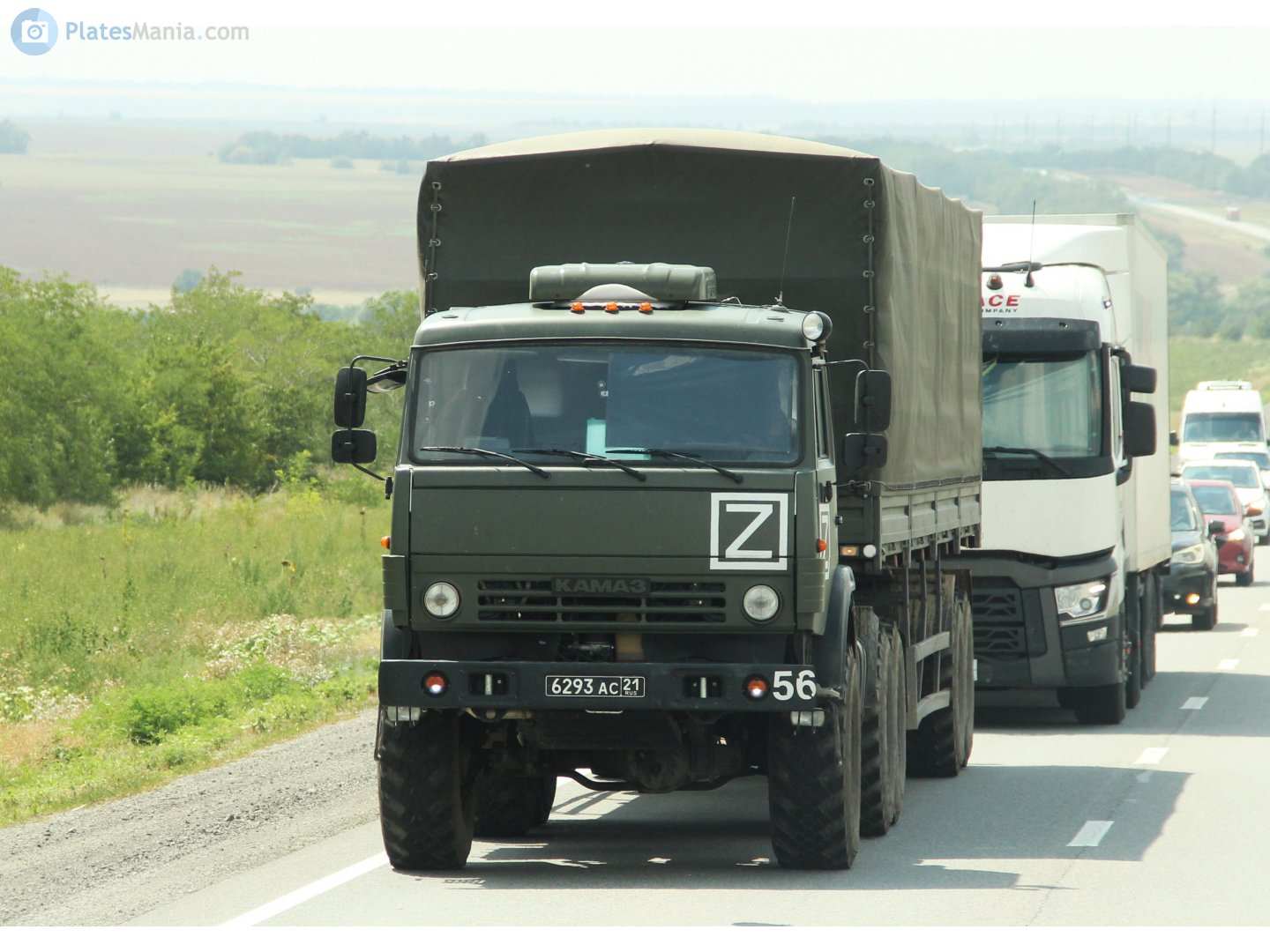 6293 ас 21, KamAZ 5350 53504 Мустанг (Mustang), 2004–