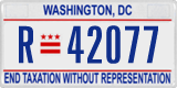 District of Columbia, Rental cars (R-12345)