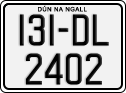 License plate of Ireland, Regular plates