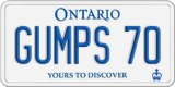 Ontario, Vanity Plates