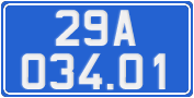 License plate of Vietnam, Government and public administrations