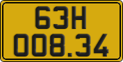 License plate of Vietnam, Commercial vehicles