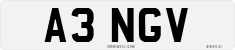 License plate of the United Kingdom, 1983 year system