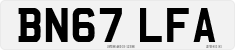 License plate of the United Kingdom, 2001 year system