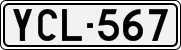 License plate of Finland, Cars