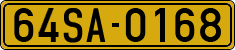 License plate of Vietnam, Specialty plates