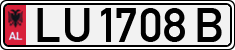 License plate of Albania, Cars (1993)