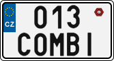 License plate of the Czech Republic, Vanity Plates