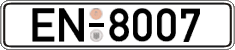German license plate, Official services and consulates
