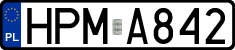 License plates of Poland, Authorities