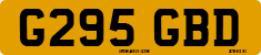 License plate of the United Kingdom, 1983 year system