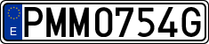 License plates of Spain, Official and military plates
