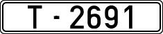 License plates of Spain, 1900 year series