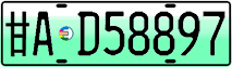 License plate of China, Electric vehicles