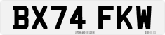 License plate of the United Kingdom, 2001 year system