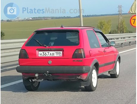 н367ав188, Volkswagen Golf