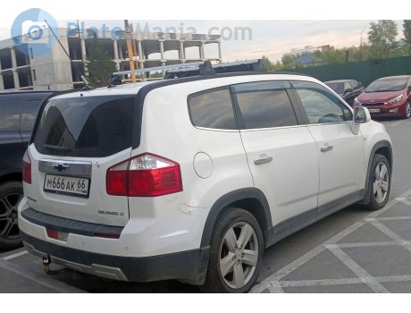 м666ак66, Chevrolet Orlando