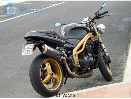 9882 BMX, Triumph Motorcycles Speed Triple
