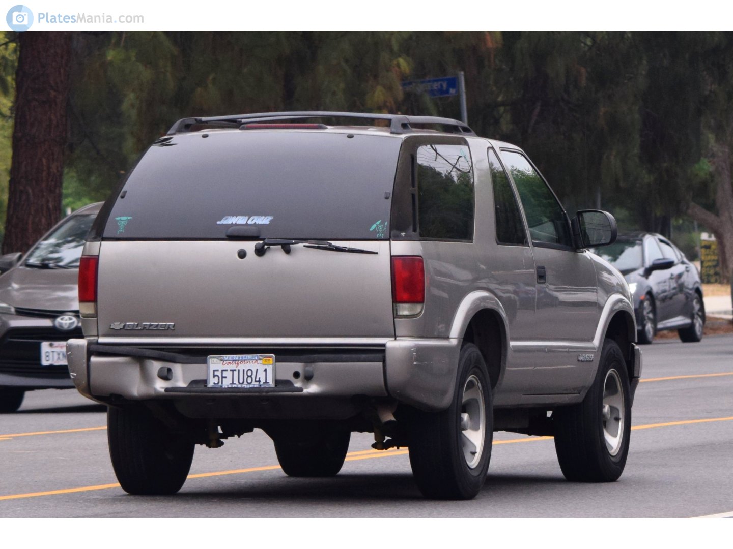 5FIU841, Chevrolet Blazer 2nd gen S-10 Blazer 3-door SUV (GMT330), 1994–2005