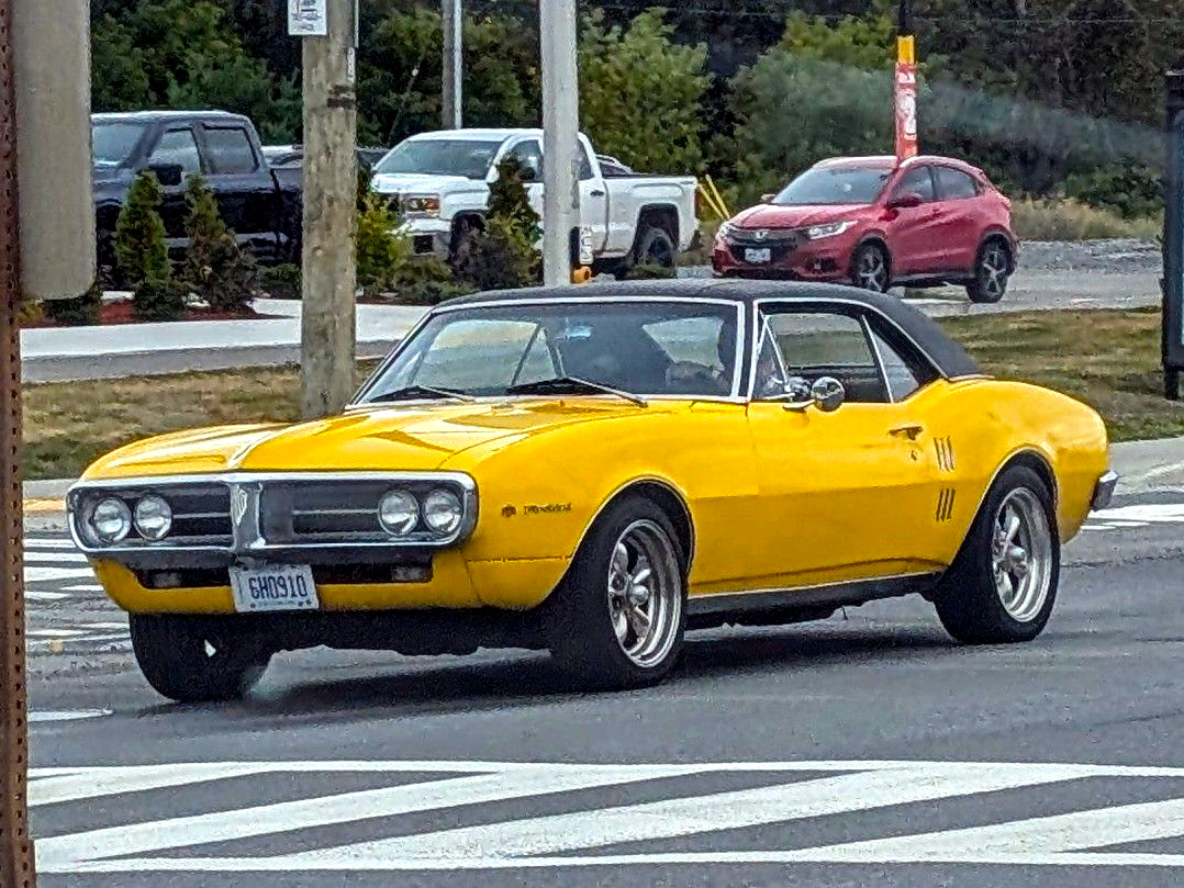 6H0910, Pontiac Firebird 1st gen 1967/1968 Coupé (22337/2337; F-body), 1967–1968
