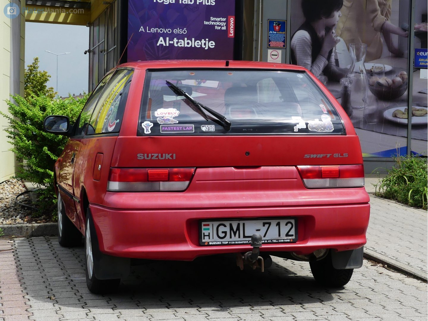 GML-712, Suzuki Swift 2nd gen 5-door Hatch (SF), facelift, 1996–2004