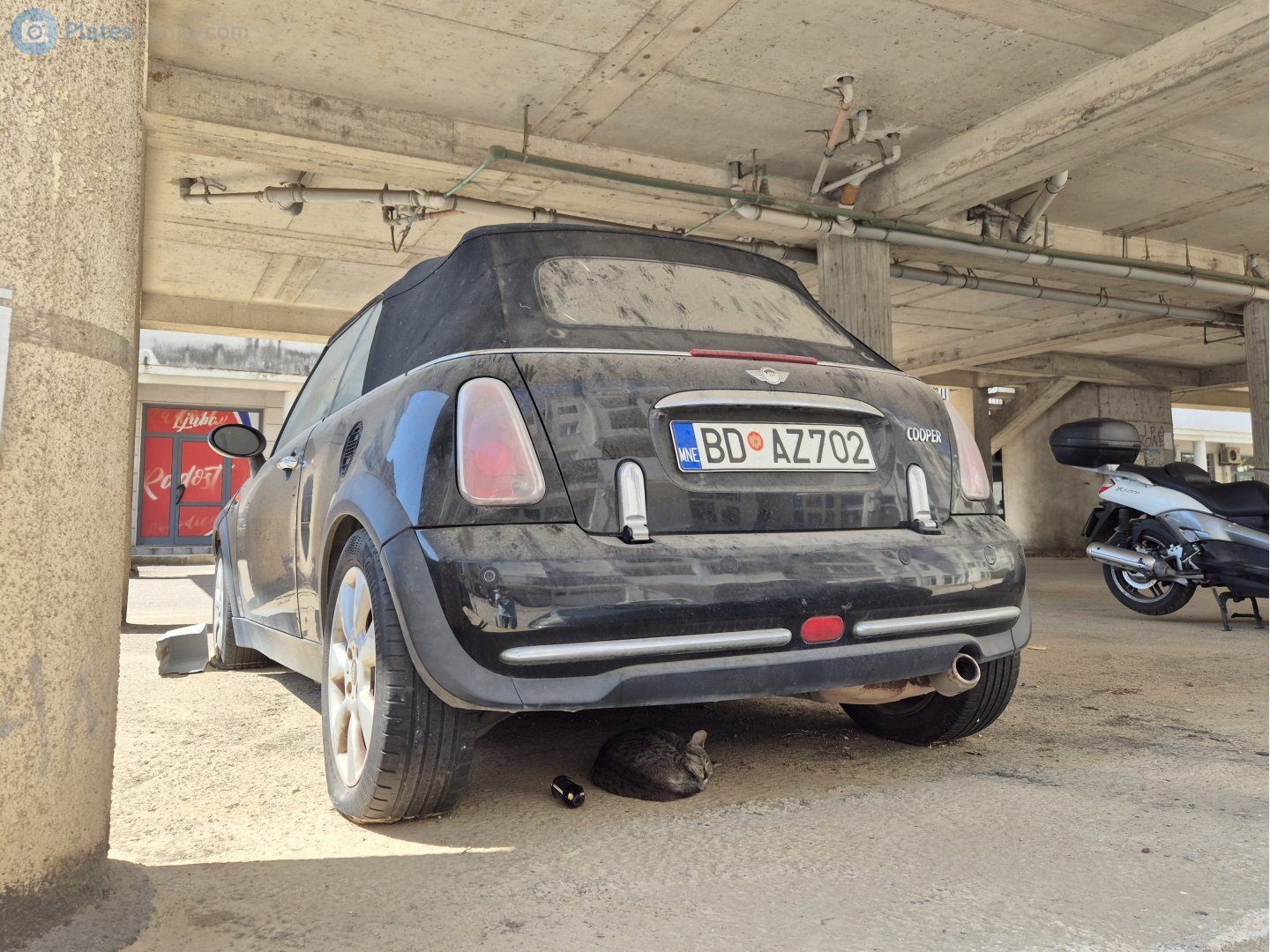 BD AZ702, MINI Convertible 1st gen (R52), 2004–2008