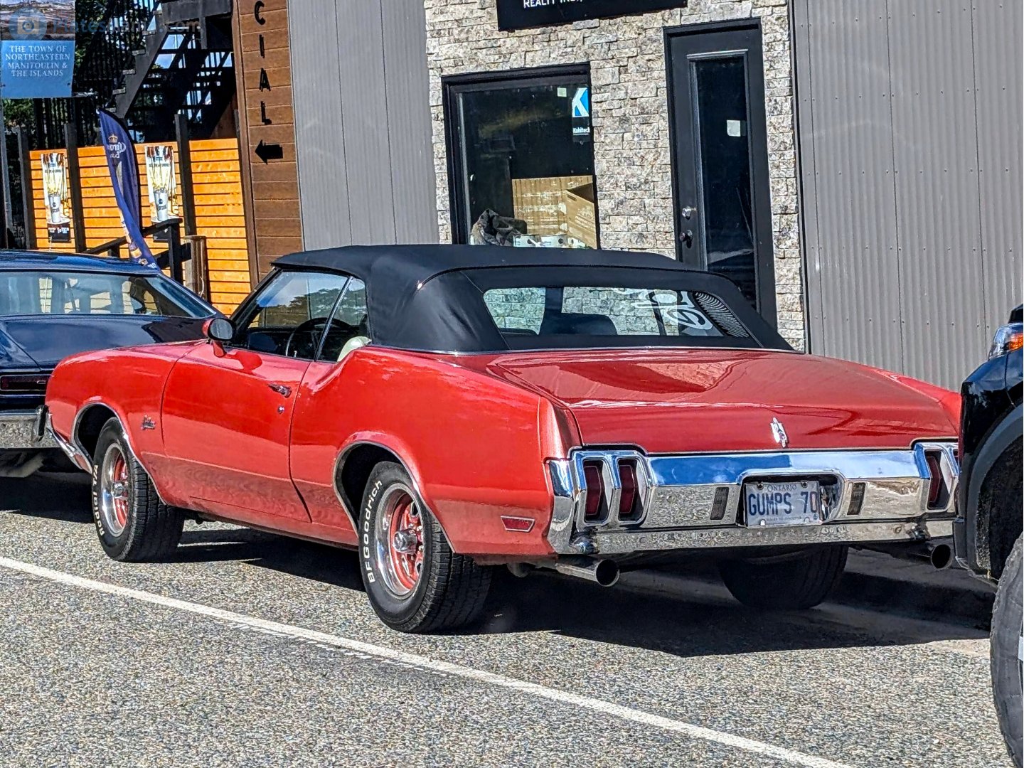 GUMPS 70, Oldsmobile 442 2nd gen 1970 Convertible (4467; A-body), 2nd facelift, 1969–1970