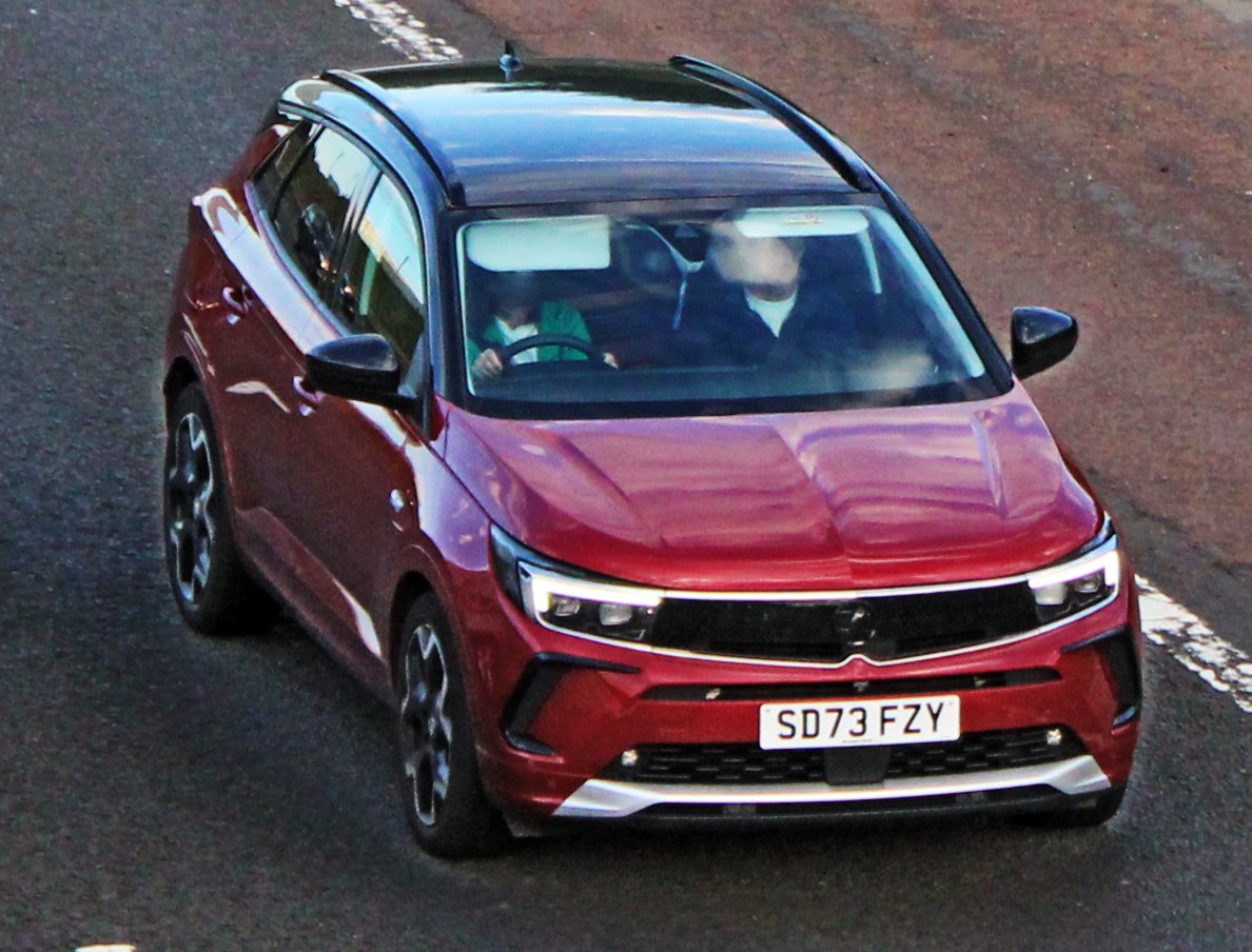 SD73FZY, Vauxhall Grandland 1st gen (A18; P1UO), facelift, 2021–2024