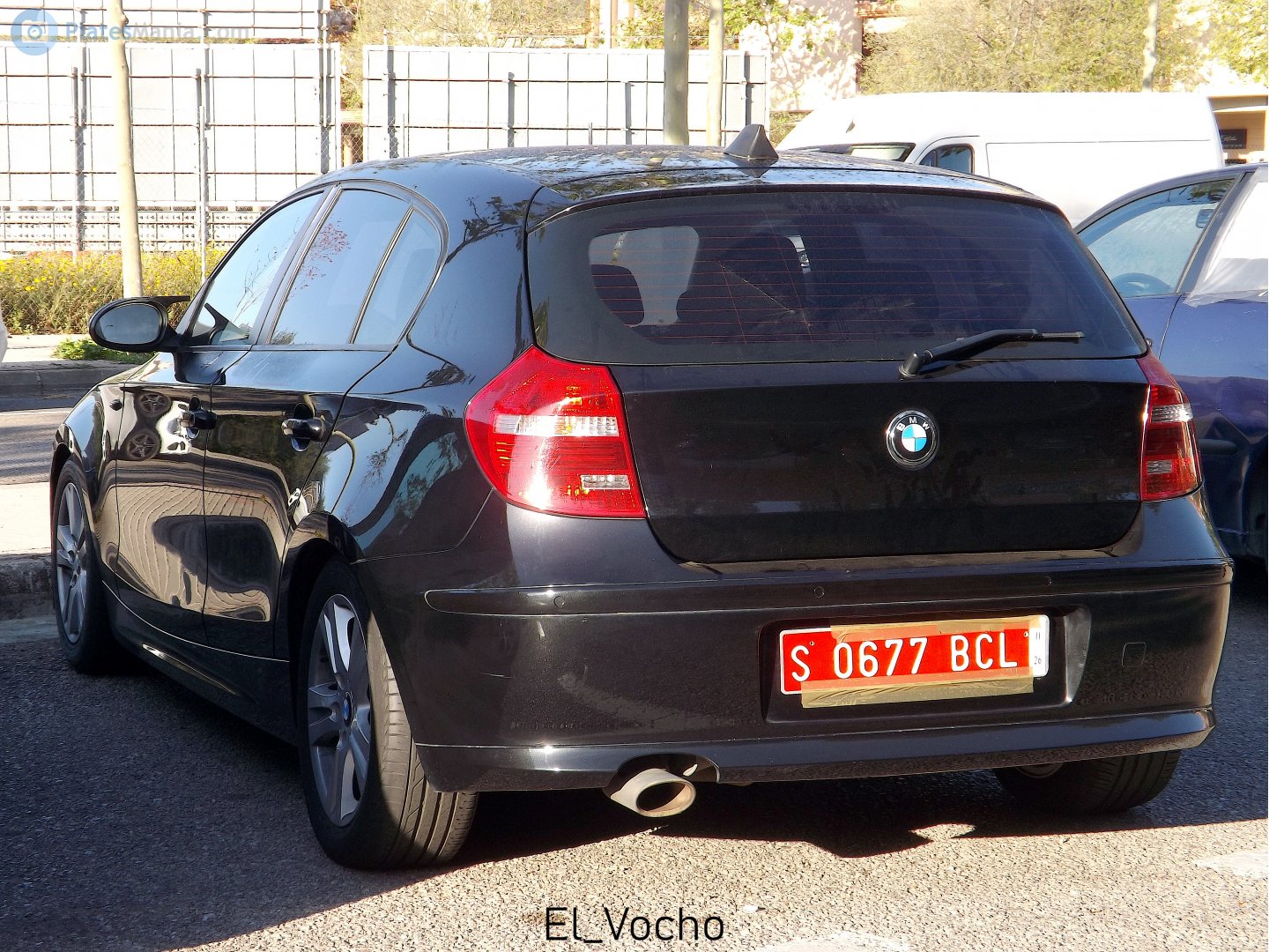 S 0677 BCL, BMW 1 Series 1st gen 5-door Hatch (E87), 2004–2011