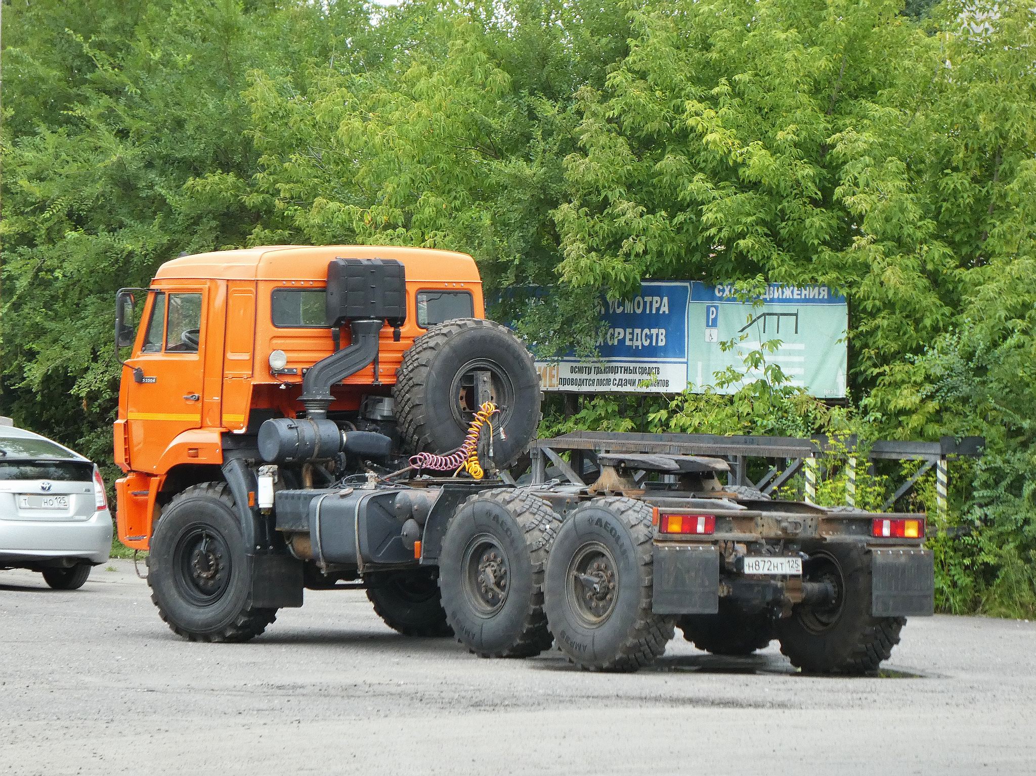 н 872 нт 125, KamAZ 5350 53504, 2004–