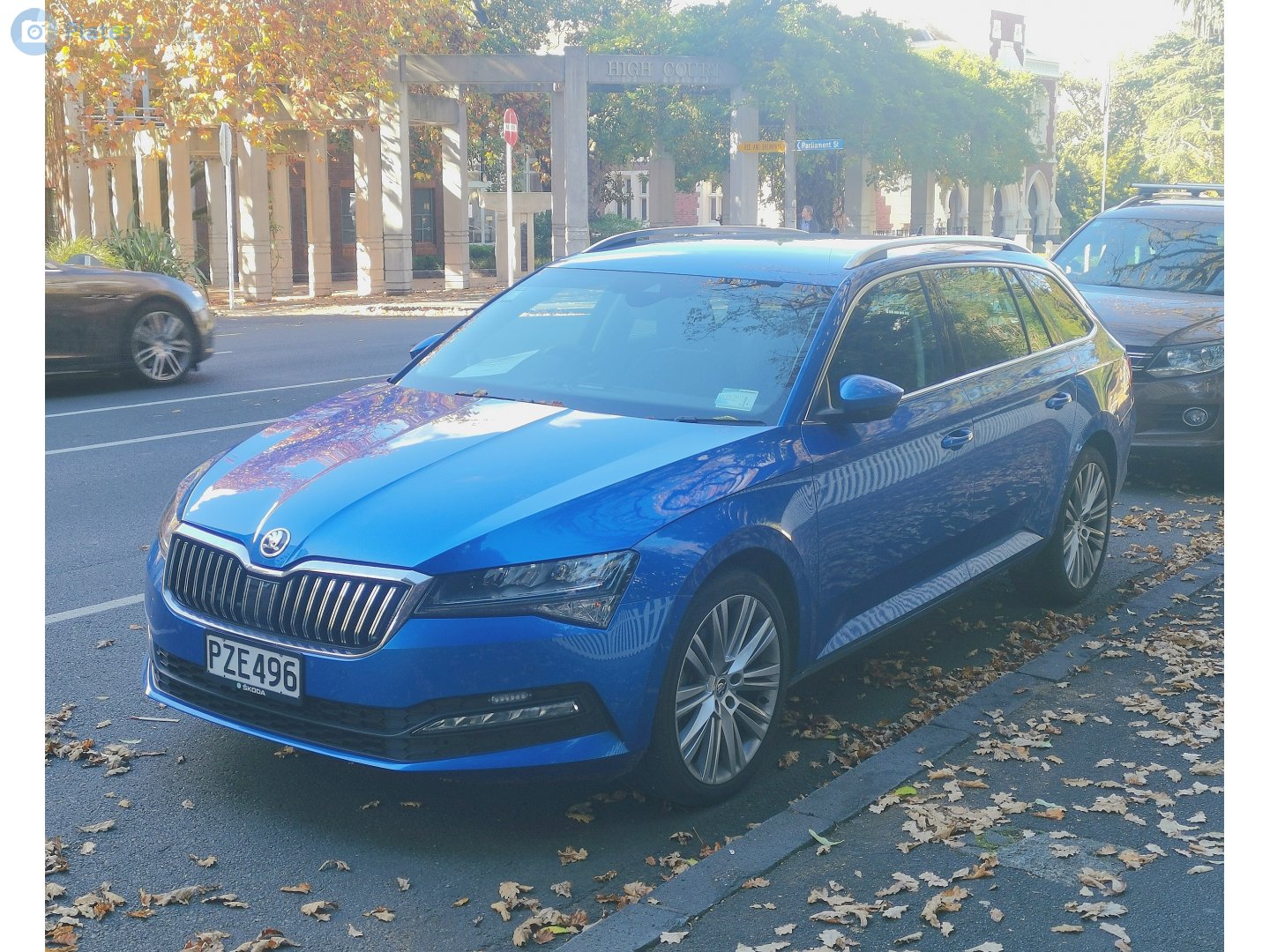 PZE496, Skoda Superb 3rd gen Combi (B8/3V5), facelift, 2019–2023