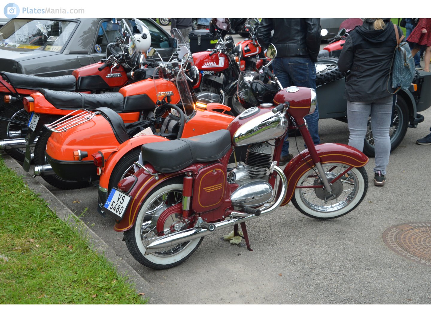 VS 5480, Jawa 250 typ 353 Kývačka, 1954–1962