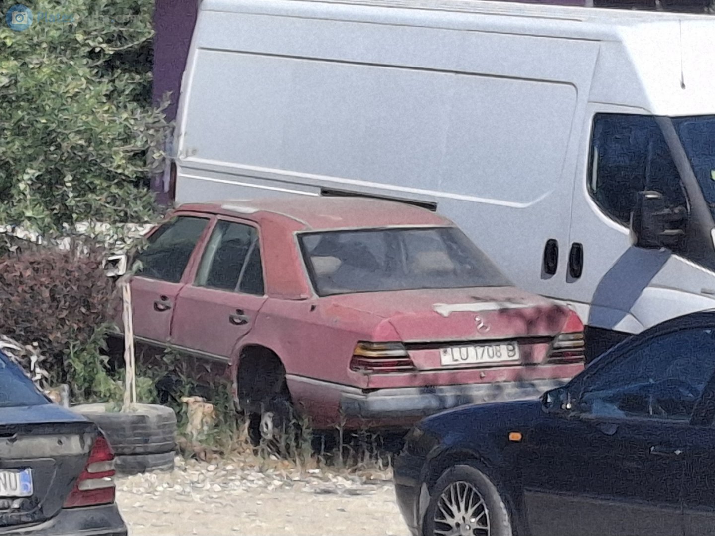LU 1708 B, Mercedes-Benz E-Klasse 1st gen Sedan (W124), 1984­–1995