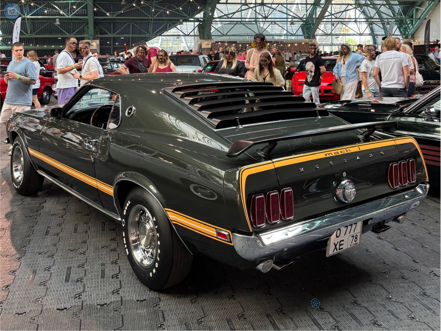 о 777 хе 78, Ford Mustang 