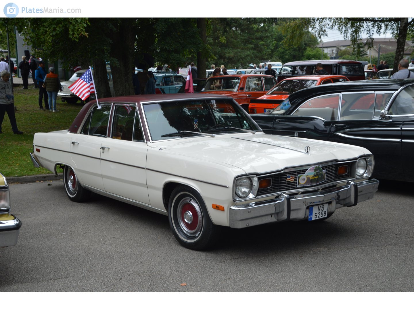 VS-5258, Plymouth Valiant 4th gen 4-door Sedan (41; A-body), 1973–1976
