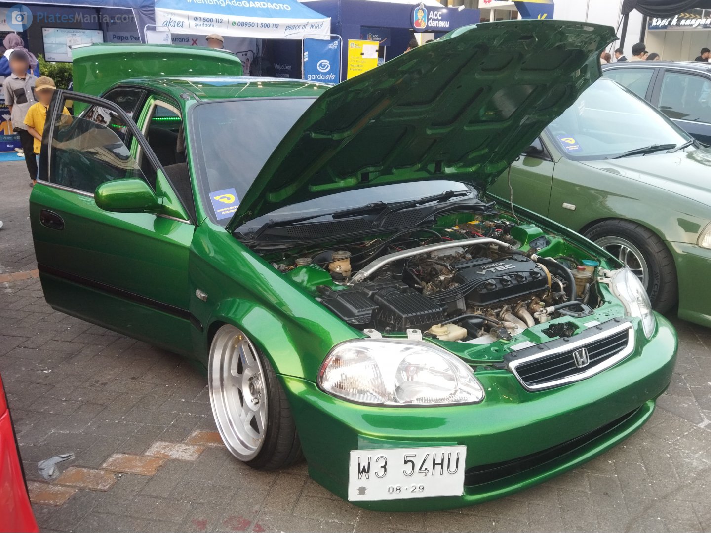 W 354 HU, Honda Civic 6th gen (Ferio) Sedan (EJ/EK; Global-market), 1995–2000