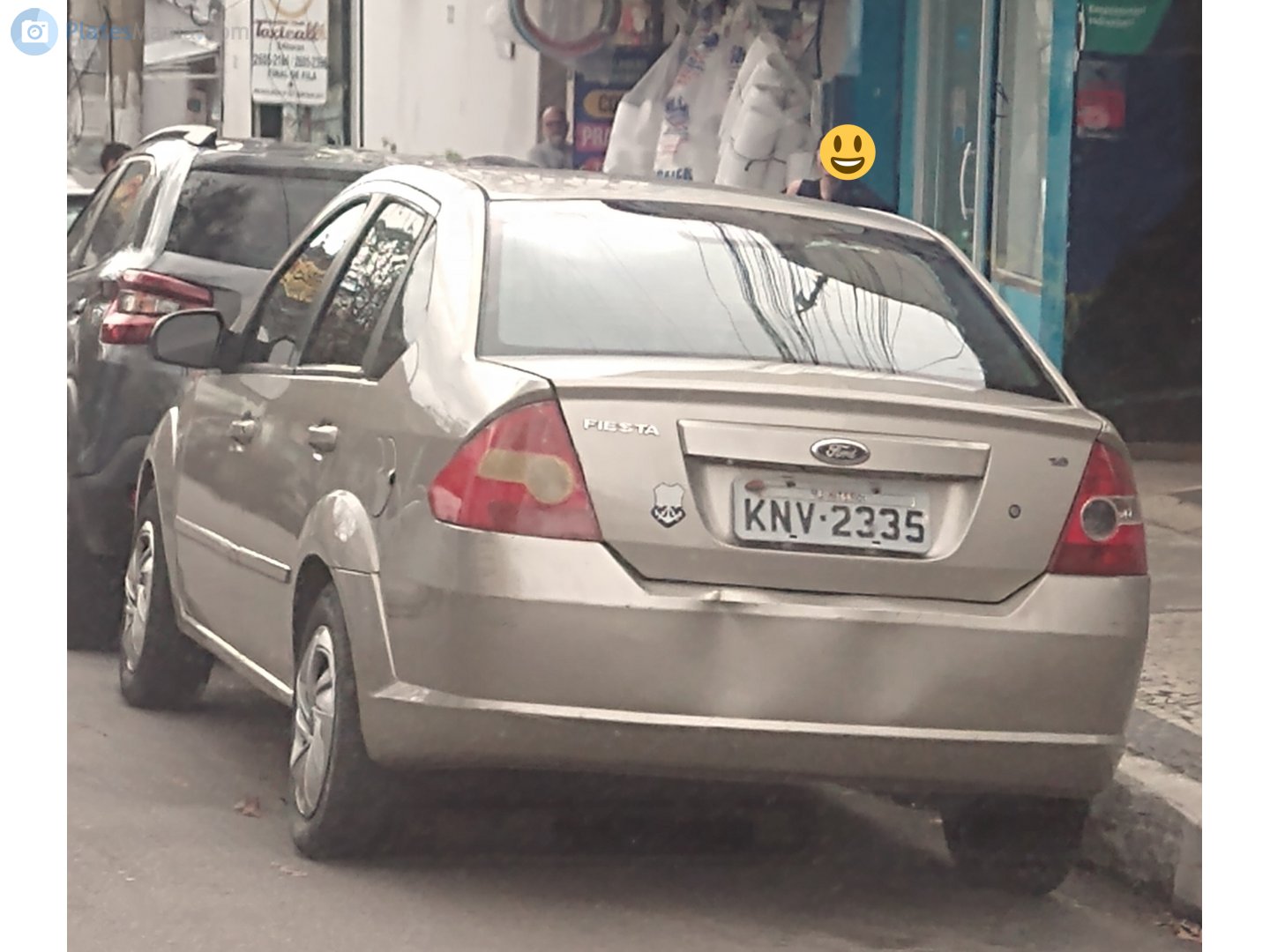 KNV-2335, Ford Fiesta 5th gen (Max) Sedan (BV256; LATAM-market), 2004–2010