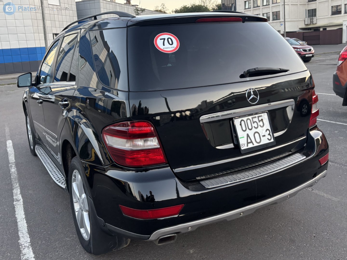 0055 AO-3, Mercedes-Benz M-Klasse 2nd gen (W164), 2005–2011