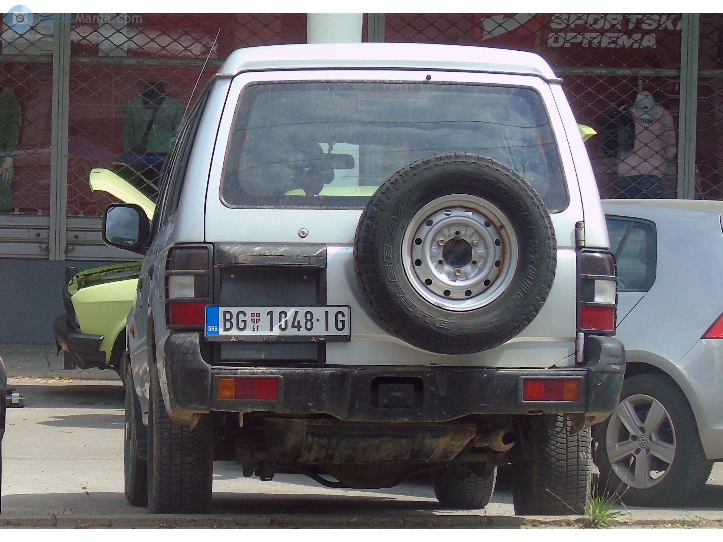 BG 1048-IG, Mitsubishi Pajero 2nd gen 5-door SUV (V40/NH/NJ/NK/NL), 1991–1999 (–2008 for PH-market)