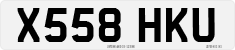 License plate of the United Kingdom, 1983 year system