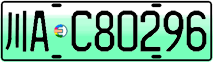License plate of China, Electric vehicles