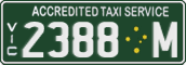 Victoria, Taxi (1234-A)