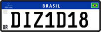 License plate of Brazil, Private owners (Mercosul)