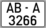 License plates of Spain, 1971 year series