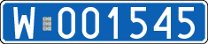 License plates of Poland, Diplomatic