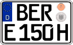 German license plate, Plates for oldtimers (type 